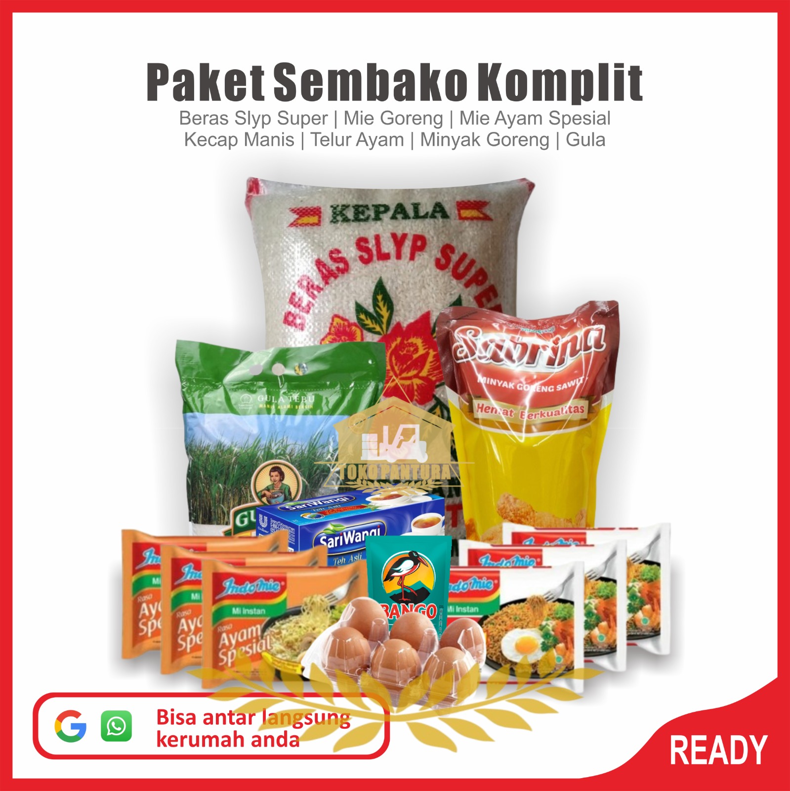 jual paket sembako dengan harga murah untuk pengiriman area indramayu